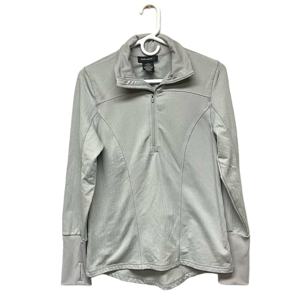 Level Eight L8 Half Zip Pullover Sweater - S